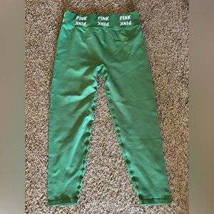 Pink by Victoria’s Secret green leggings size XXL
